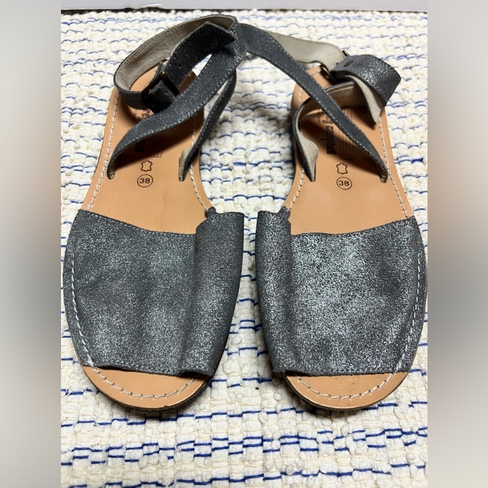 Jeffrey Campbell Silver Sandals - Picture 2 of 8